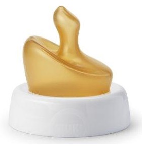 Соска латексная "NUK"  First Choice (широкое горлышко) для детей с расщелиной верхней губы